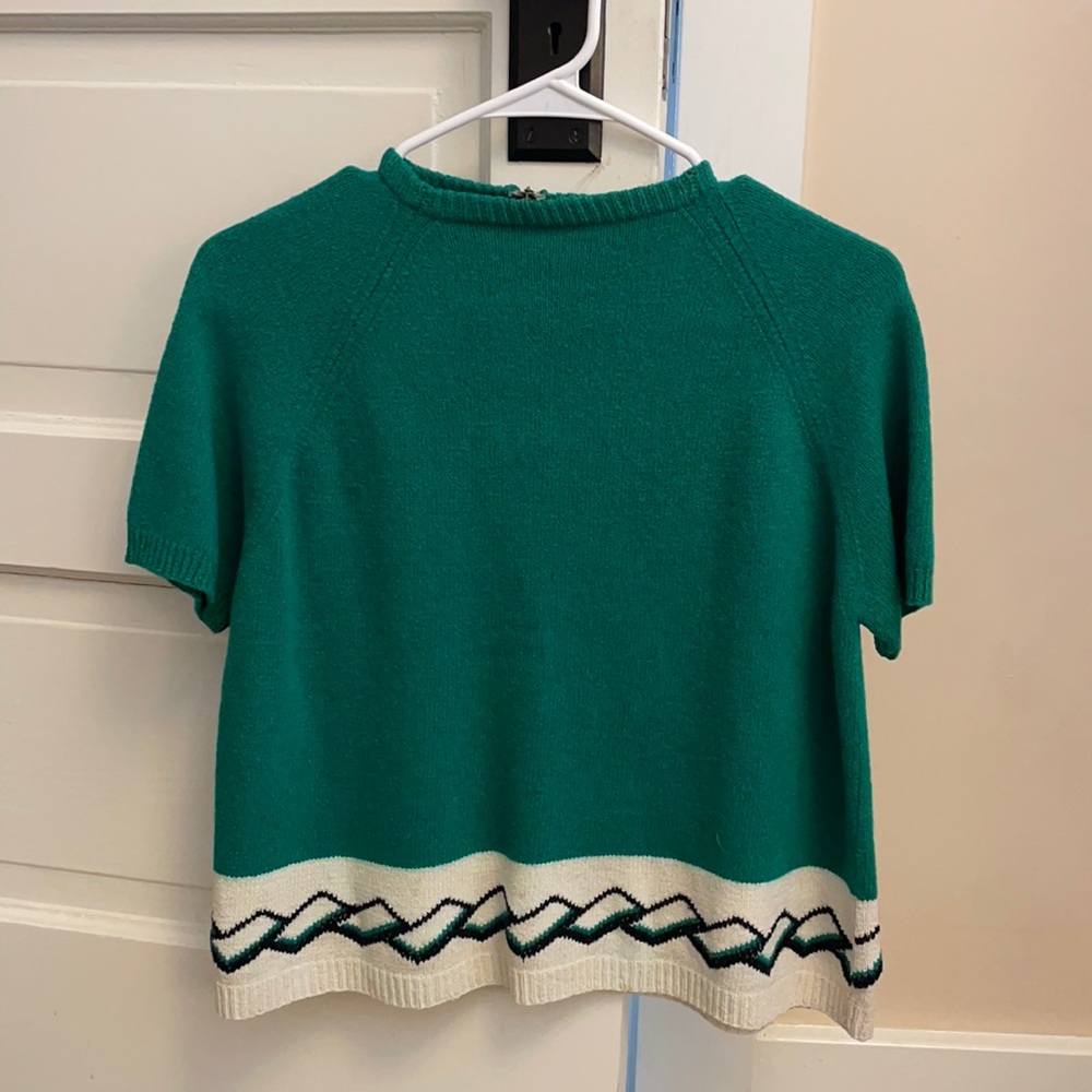 Green Vintage Top